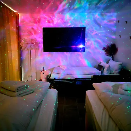 Tatil Evi Tropical Island 23b - Seesicht - Massage - Bbq - Billiard - Tischkicker - Trambolin - Penthouse - Parkplatz Ohningen