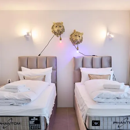 Tatil Evi Tropical Island 23b - Seesicht - Massage - Bbq - Billiard - Tischkicker - Trambolin - Penthouse - Parkplatz *